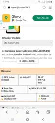 Samsung a03 Core Cuivre à Sfax Sud