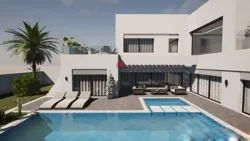 Vente Projet Villa Neuve Avec Piscine à Mezraya – réf V658