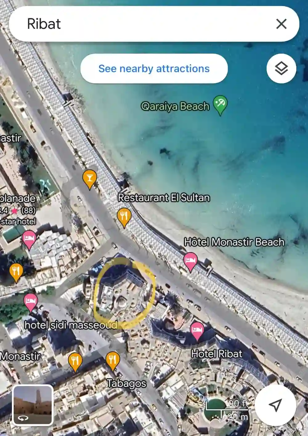 Location s+1 Spacieux Monastir en Face de Plage Qaraya0