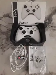 Manette msi Force Gc20 v2 White Filaire à Hammamet