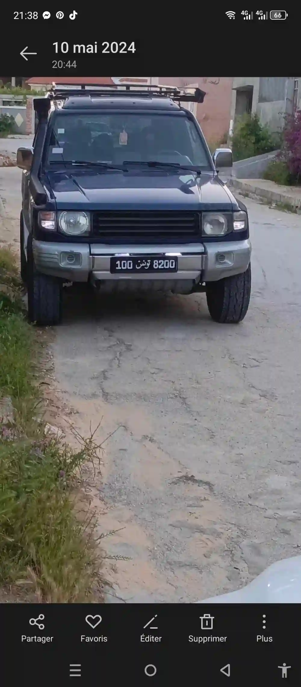 Pajero 2 Châssis Court - Vue 2
