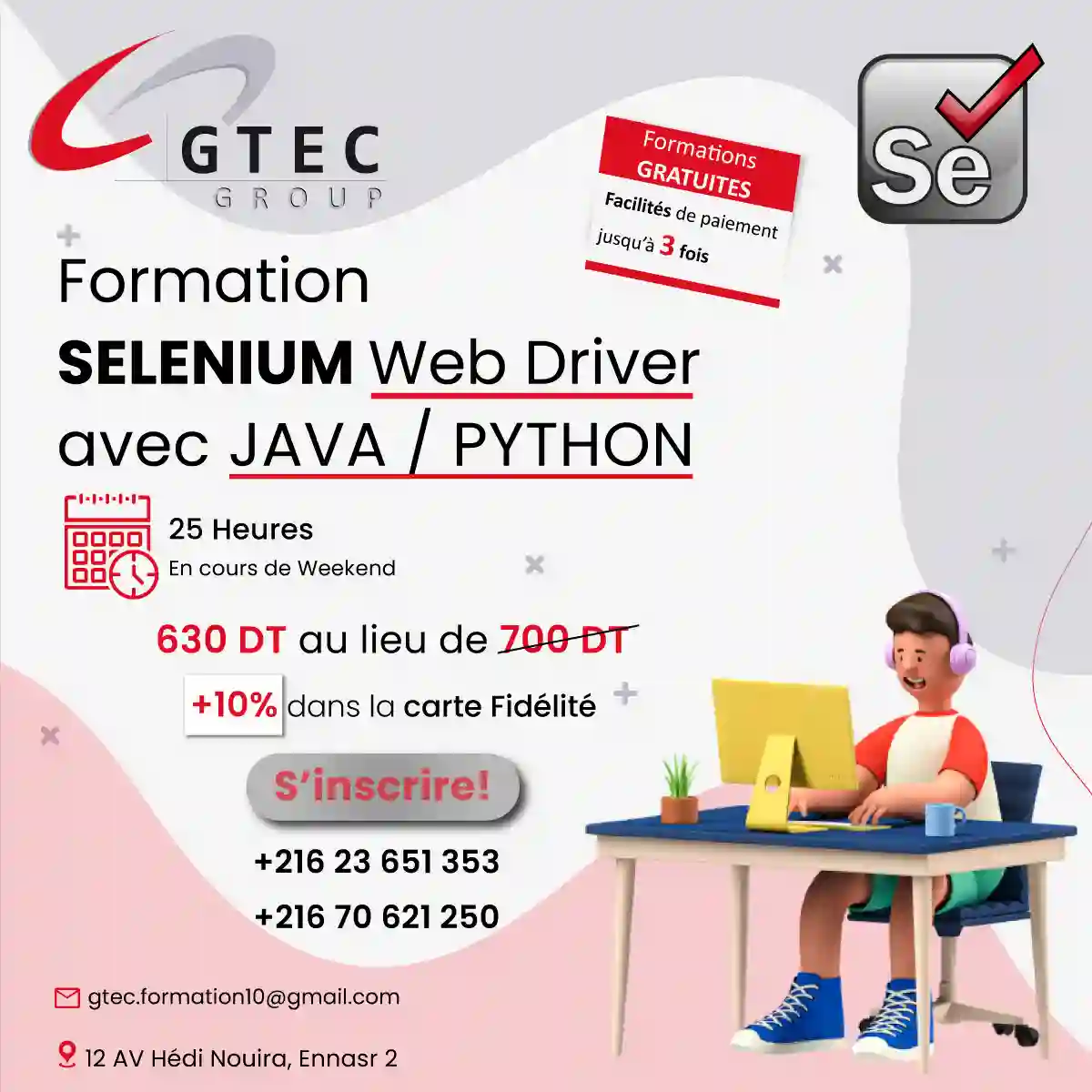 Formation Selenium avec Python