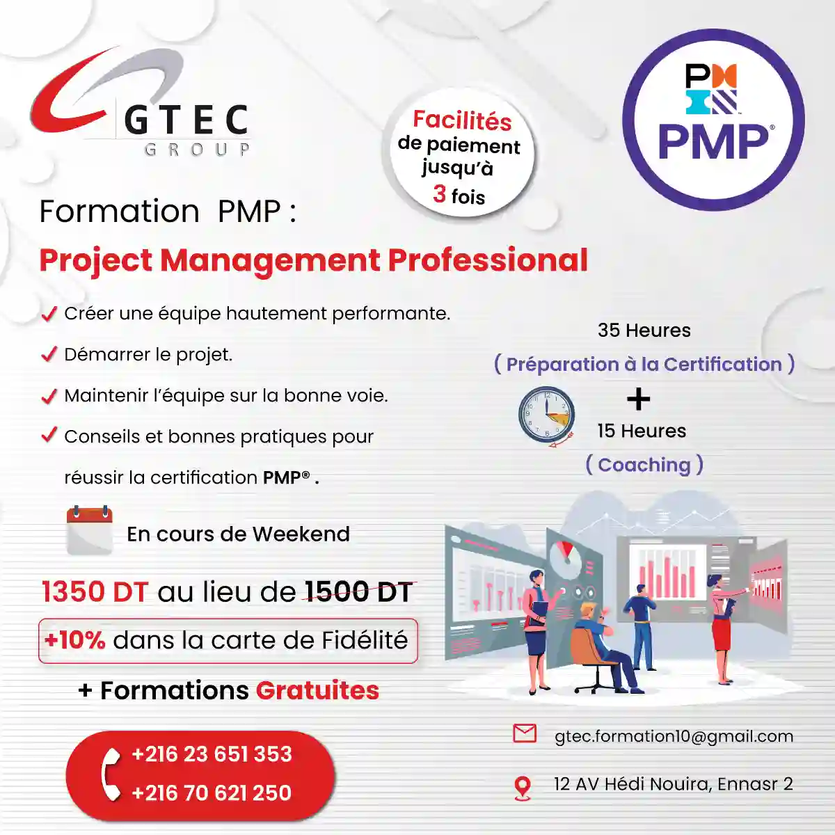 Formation PMP : Project Management Professional