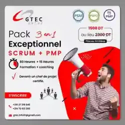 Formation Pack Project Manager Agile Scrum et PMP