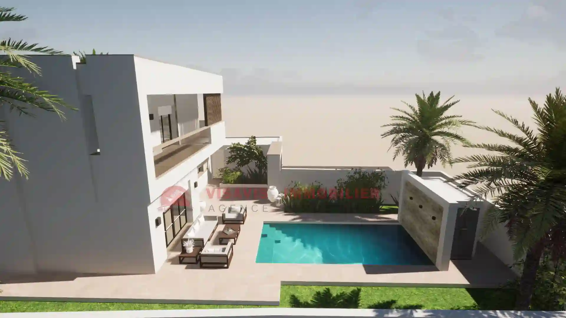 Construction Villa en Zone Urbaine Djerba – réf P6940