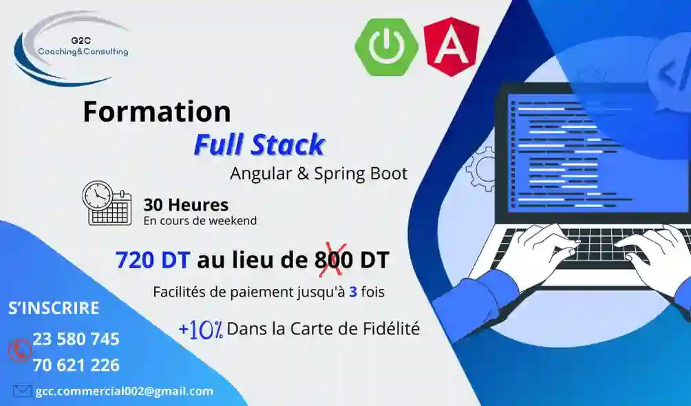 Formation en Full Stack0