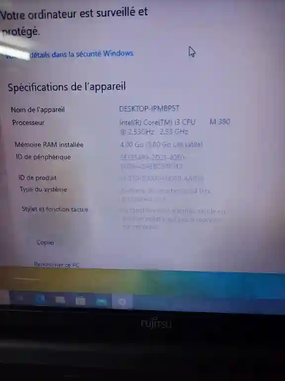 Pc Portable Fujitsu à Mannouba - Vue 2