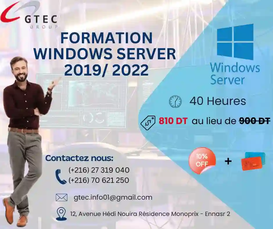 Formation Windows server 2019 / 2022