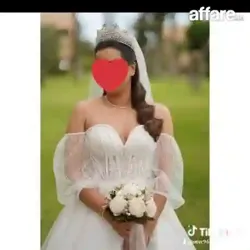 Une Belle Robe de Mariage Importée de Turquie Neuf Avec son