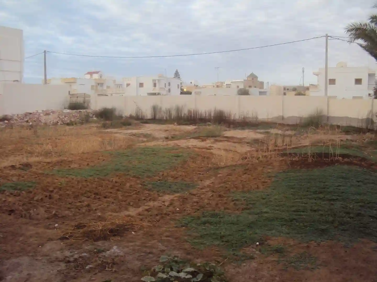 Terrain de 990 m² Route el ain k - Vue 1