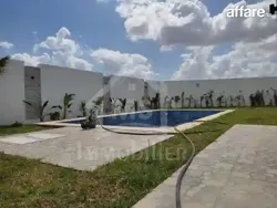 Villa S+4 Toute Neuve Avec Jardin et Piscine à Hammamet Sud