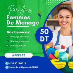 Femme de Menage par Jour Ariana