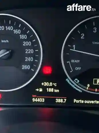 A Vendre une BMW 316i Luxury Année 2015 - Vue 5