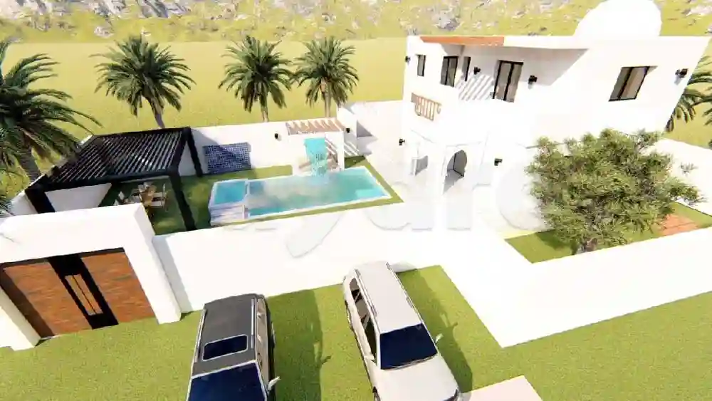 Terrain à Vendre Mezraya Zone Touristique Djerba - Vue 3