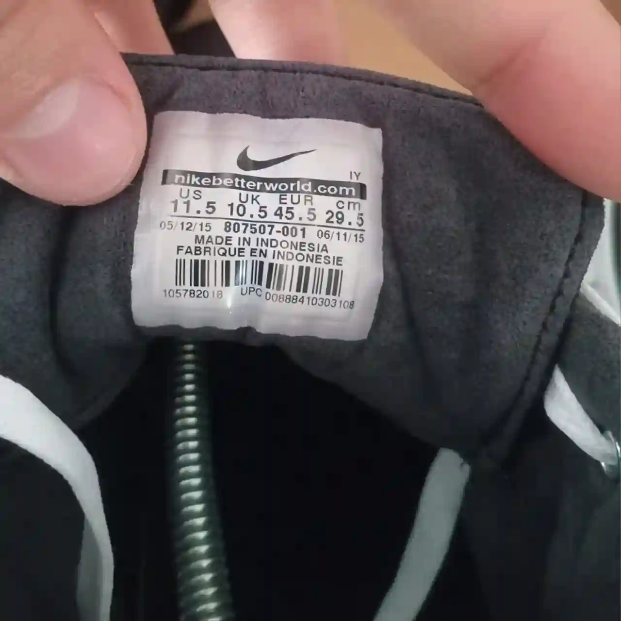 Basket Nike AIR Original Presque Neuf P4445 - Vue 2