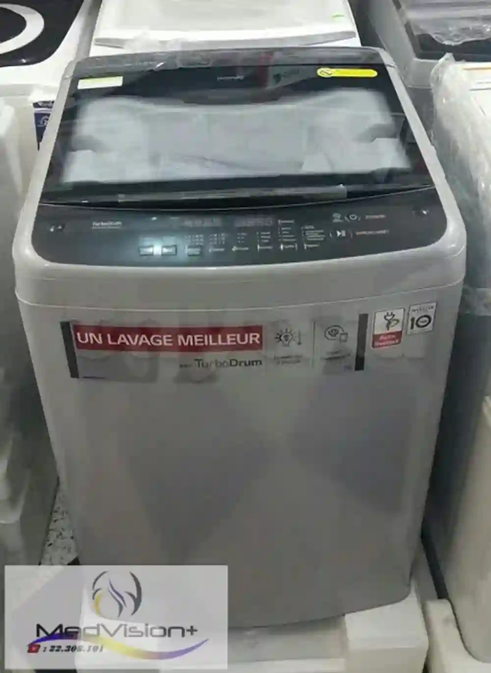 👉machine à Laver LG 1213 et 18kg -smart Inverter-0