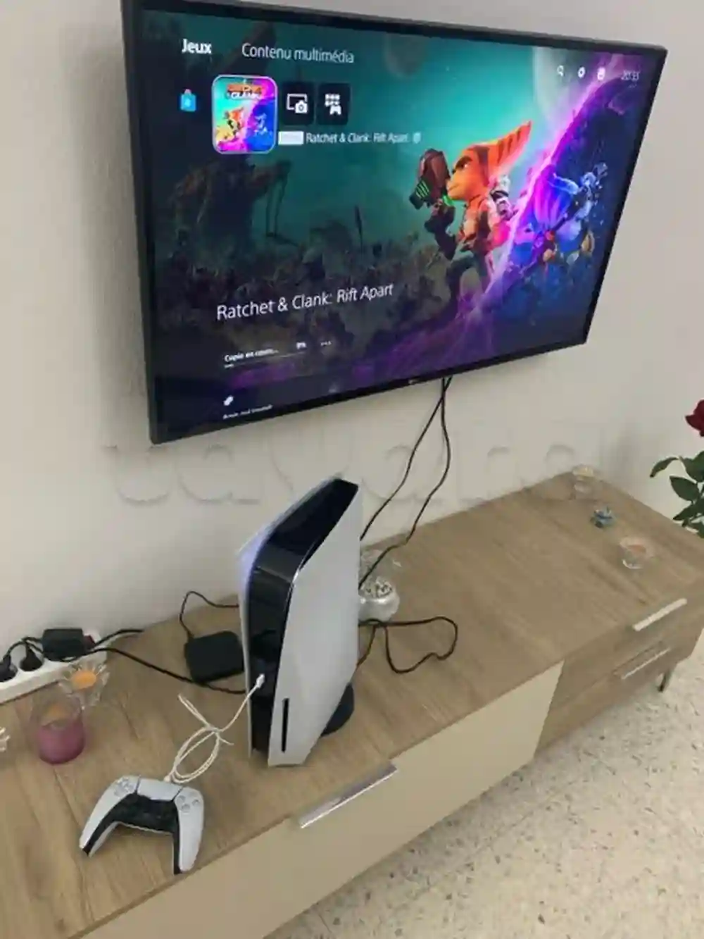 Ps 5 Standard Avec Disque Plus jeu Ratchet Clank à El Ksar - Vue 1