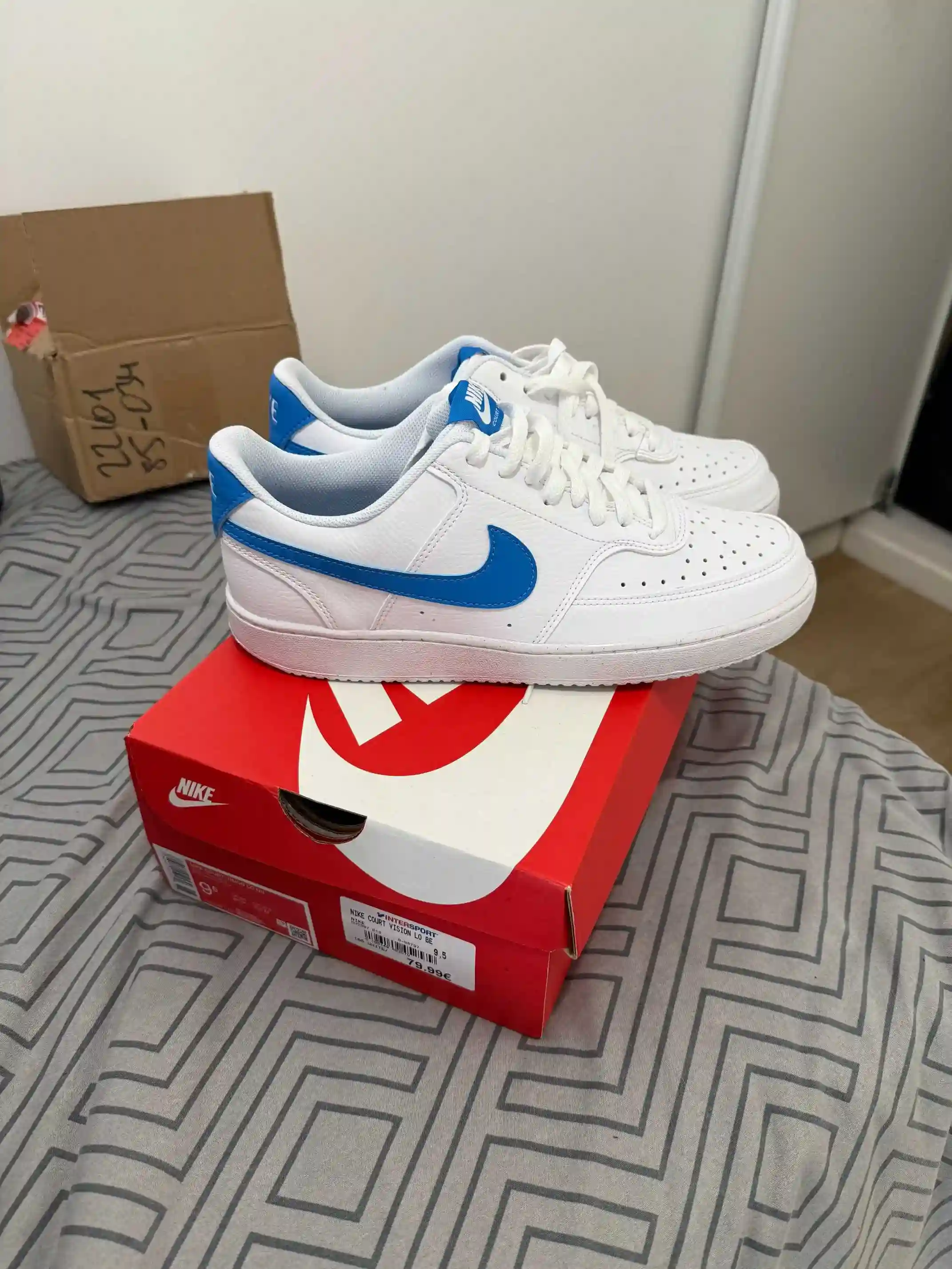 Nike Court Low Blanc - Vue 1