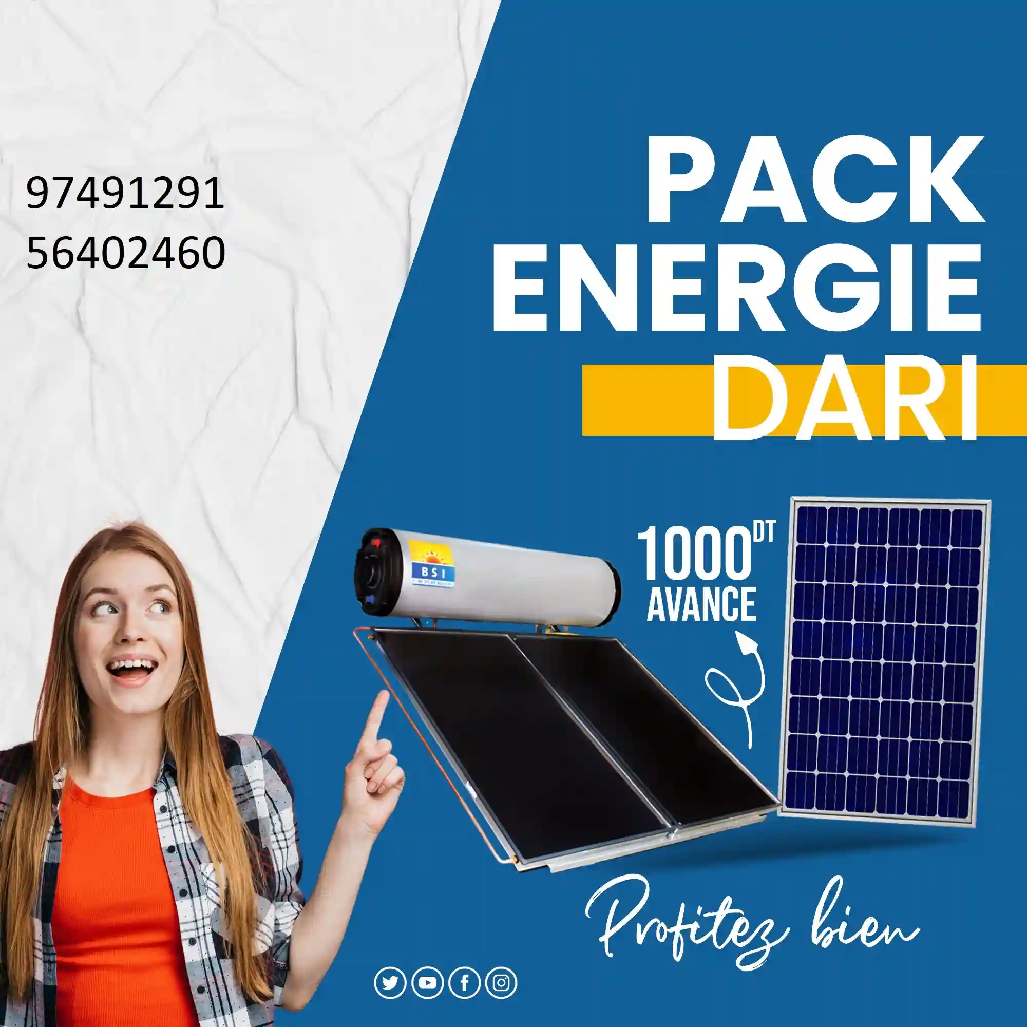 Plomberie Sanitaire et Energie Solaire Solaire à Kelibia - Vue 3