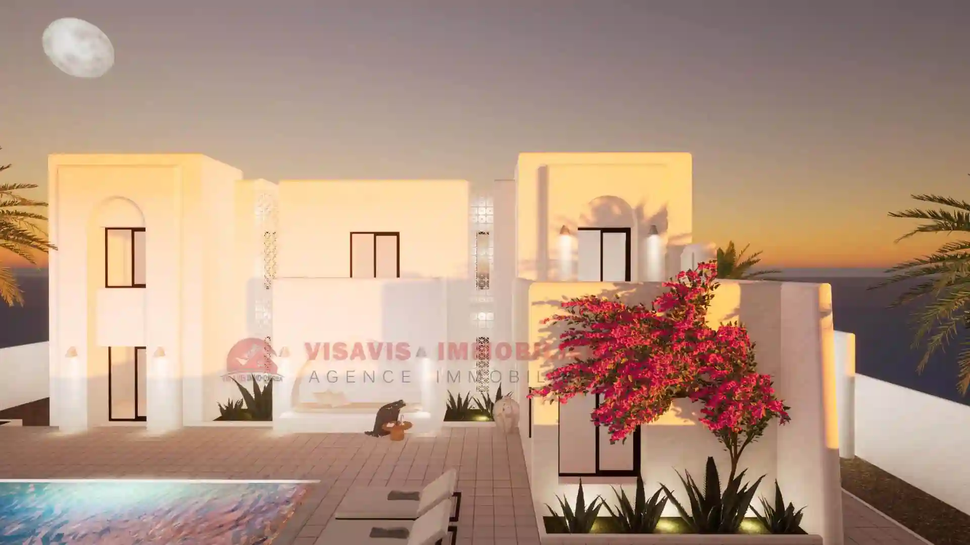 Projet clÉ en Main Titre Bleu p 691 Houmt Souk Djerba - Vue 1