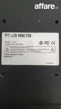 TFT LCD Digital Color Monitor TV Sony - Vue 1
