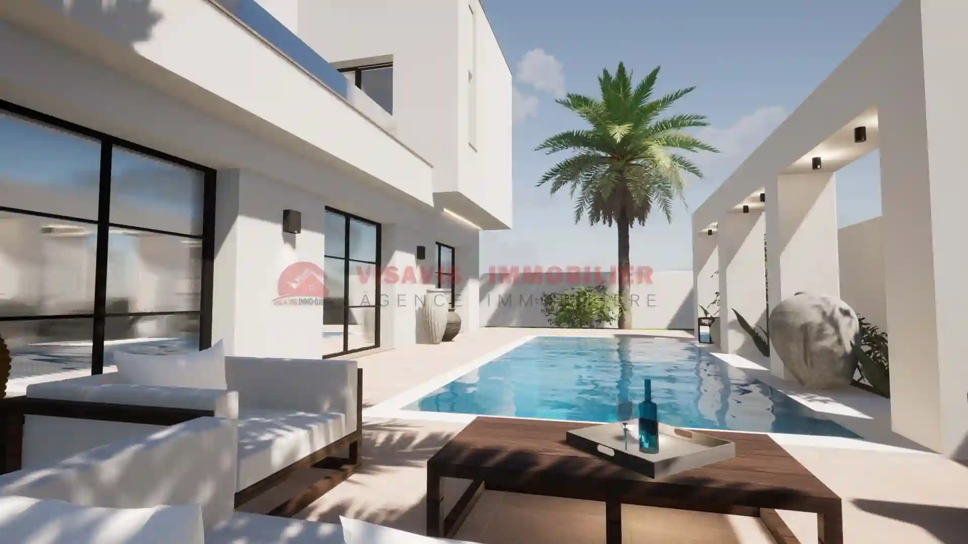 P 695 Houmt Souk Djerba Projet clÉ en Main Villa Titre bl - Vue 2