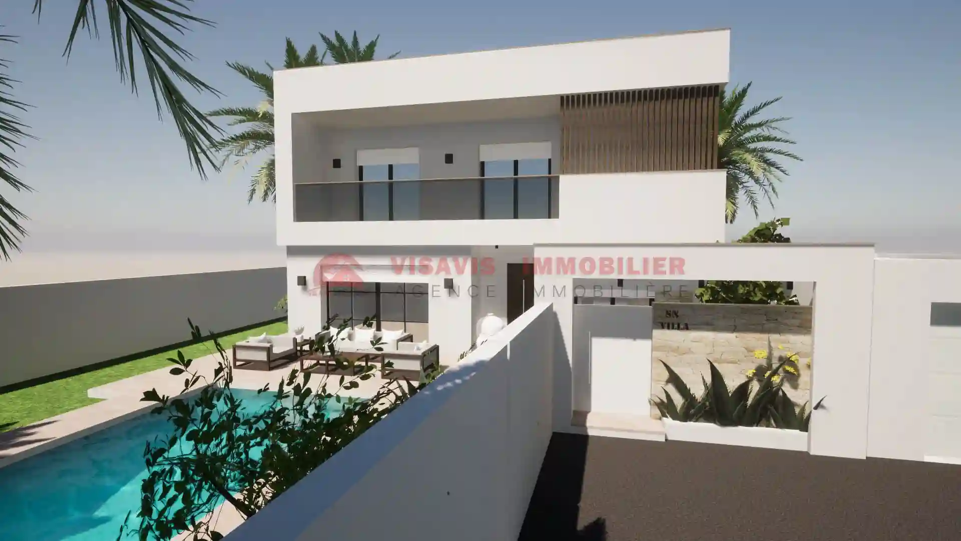 Villa Titre Bleu p 694 Houmt Souk Djerba Projet clÉ en Main - Vue 2