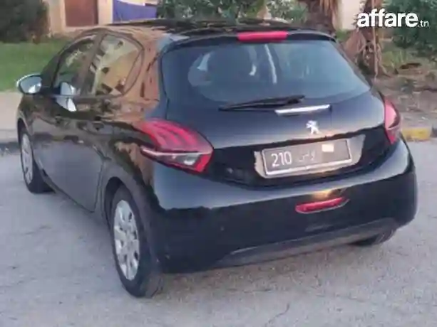 À Vendre Peugeot 208 - Noir 2019 - Vue 2