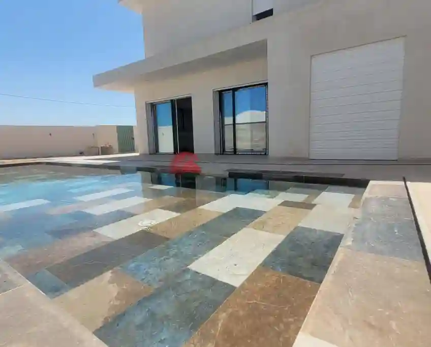 Villa Neuve Avec Piscine à Mezraya za - réf V709 - Vue 1