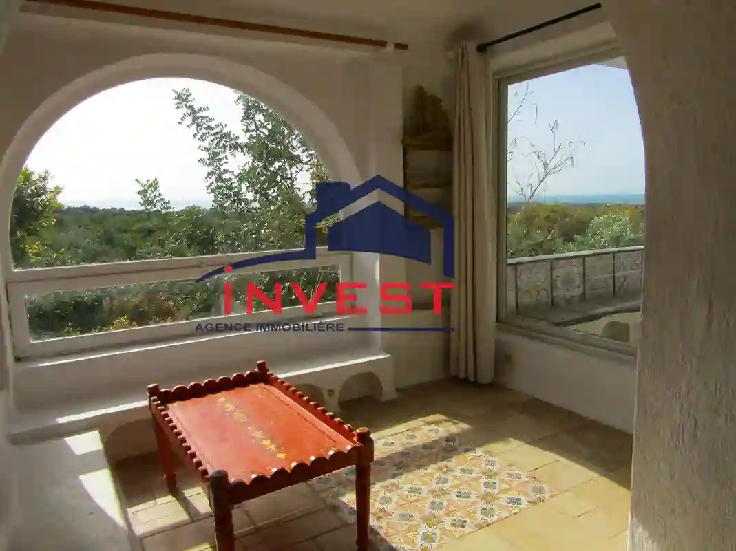 Duplex s+3 Meublé Avec vue mer au Golden Tulip Gammarth0