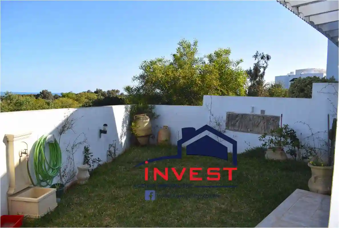 Duplex s+3 Meublé Avec vue mer au Golden Tulip Gammarth - Vue 5