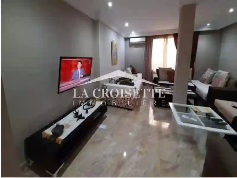 Rez-de-chaussée de Villa Meublé Avec Jardin à la Soukra Zrcl03110