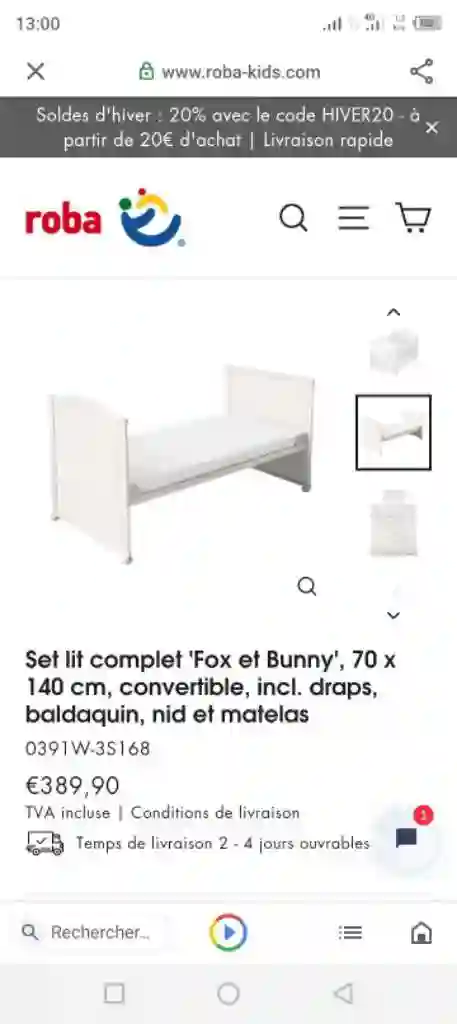Lit Ikea Évolutif et Convertible