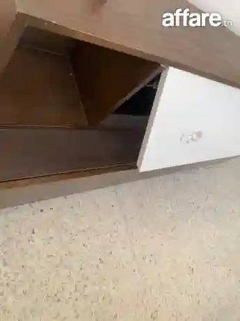Table TV 📺 Avec Élément « Sans Télévision »avec Table Base - Vue 11