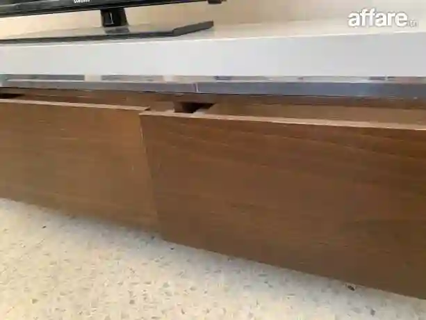 Table TV 📺 Avec Élément « Sans Télévision »avec Table Base - Vue 5
