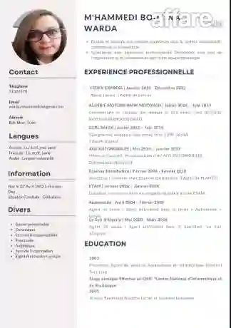 Cherche Emploie Hôtesse D'accueil Réceptionniste ou Autre
