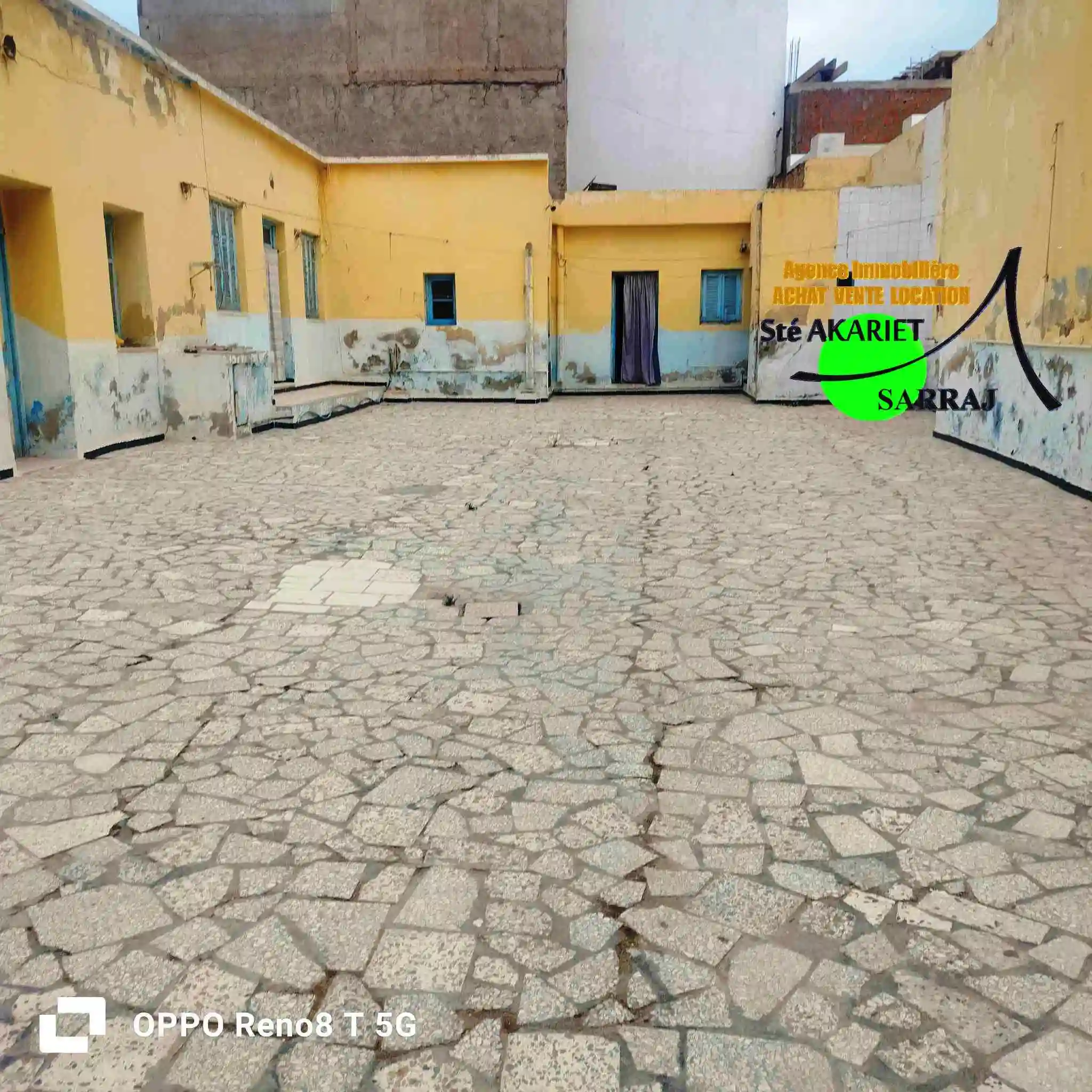 Maison à Démolir 386m Prés de Lycée Hammam Sousse à Hammam Sousse - Vue 1