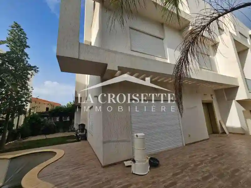 Duplex s+3 Avec Jardin et Piscine à la Soukra Mdv0075 - Vue 2