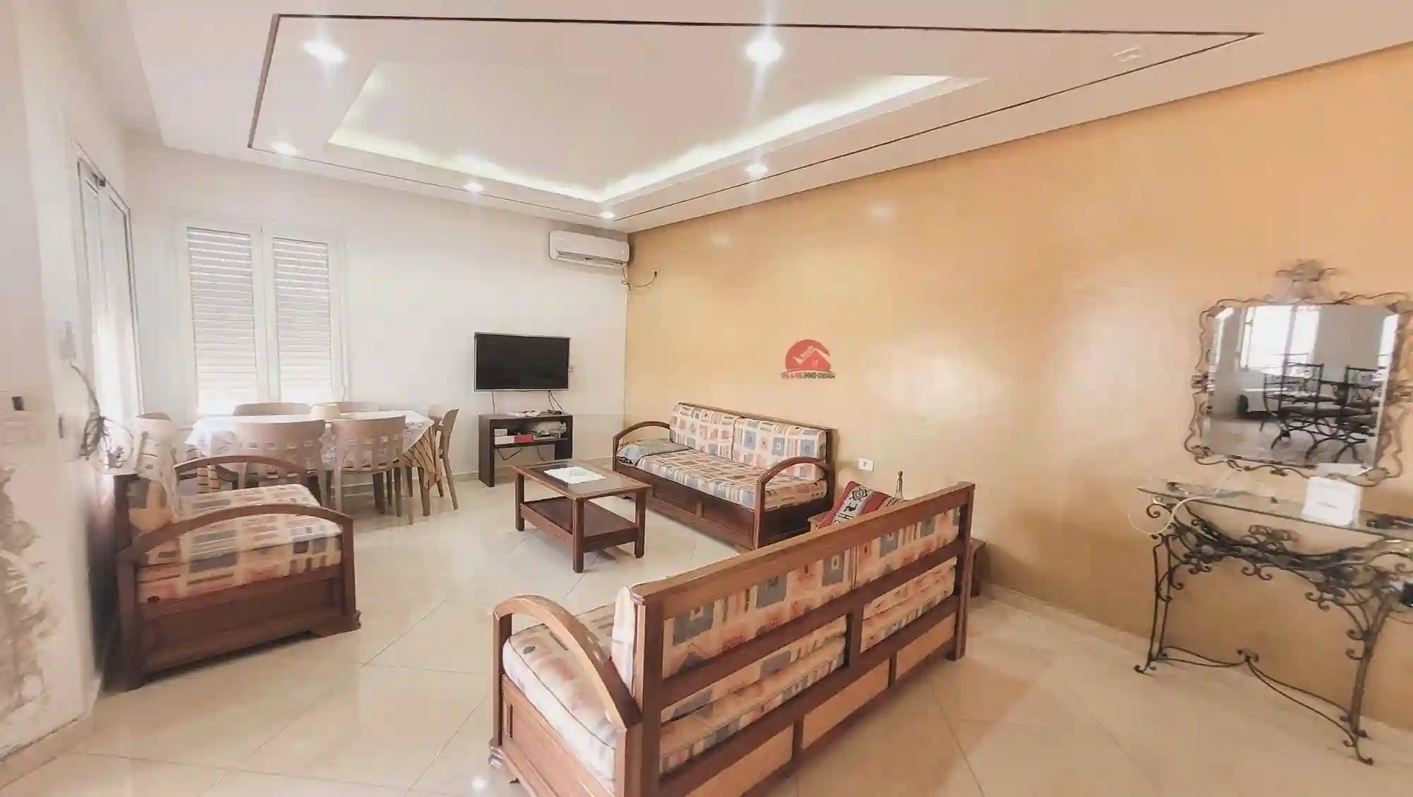 Maison Meublée À Louer À Sedghiane Djerba - Vue 3