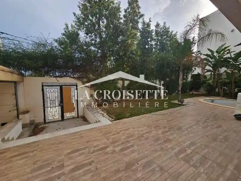 Duplex s+3 Avec Jardin et Piscine à la Soukra Zdl0661 - Vue 4