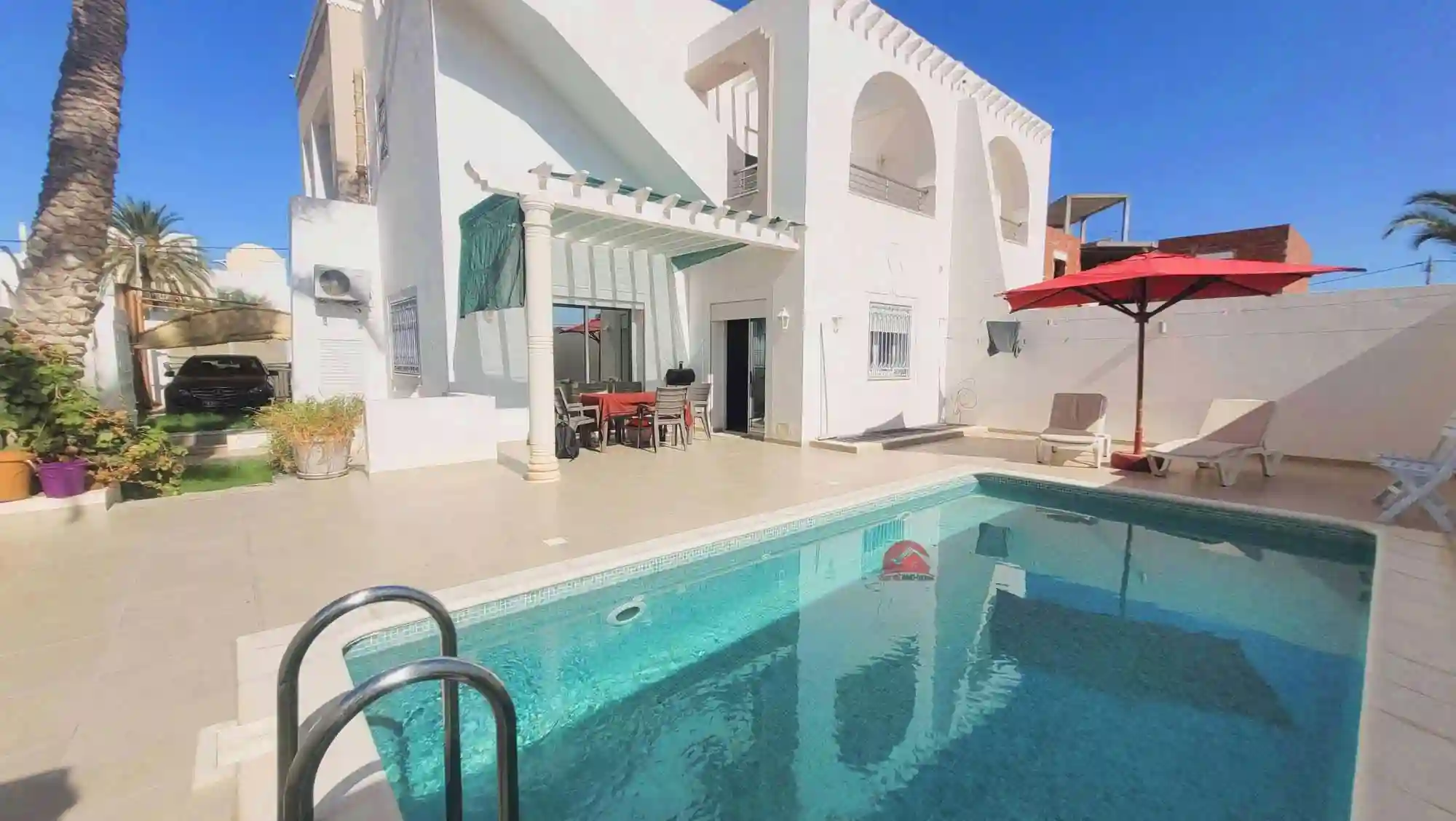 Location Villa Avec Piscine À la Zone Touristique Djerba - Vue 7