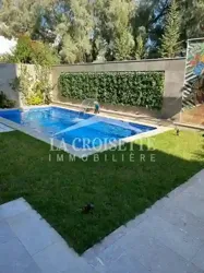 Appartement s+3 Avec Jardin et Piscine à la Soukra Mav1556