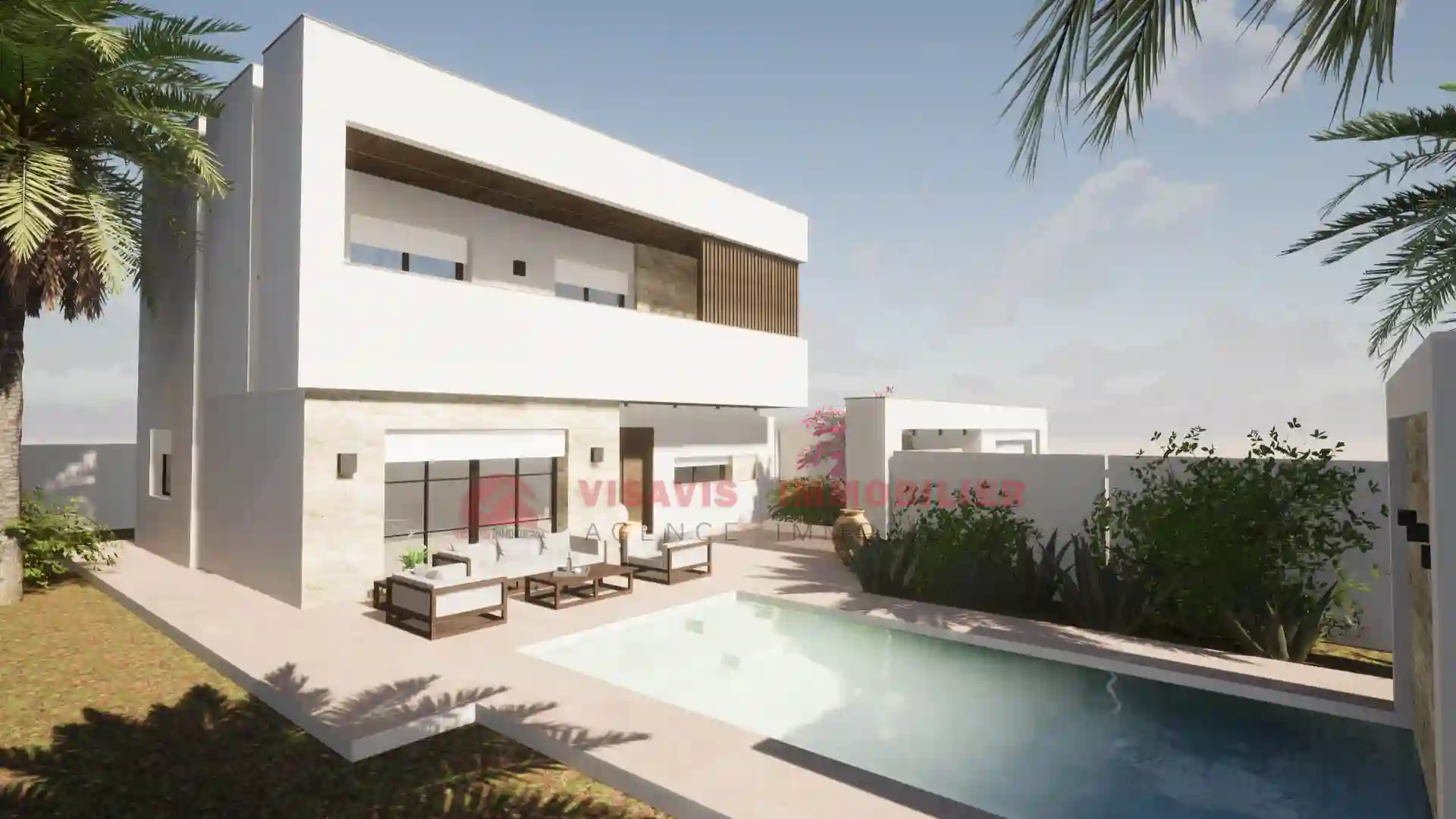 Construction Villa en Zone Urbaine Djerba – réf P694