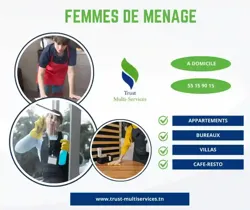 Femme de Ménage a Domicile a Cite Ezzouhour