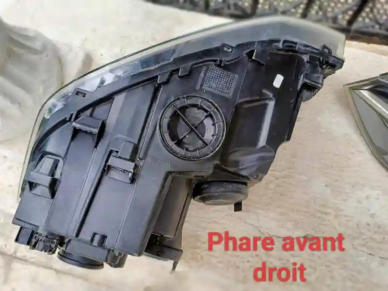 Paire De Phares Avant Full LED Pour Volkswagen Polo 8 - Vue 2