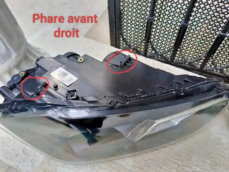Paire De Phares Avant Full LED Pour Volkswagen Polo 8 - Vue 5