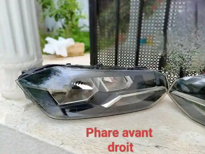 Paire De Phares Avant Full LED Pour Volkswagen Polo 8 - Vue 6