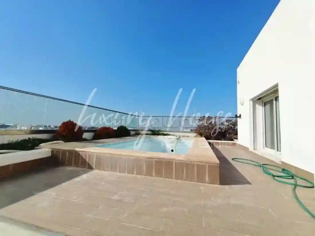 Penthouse S4 Avec Piscine au Jardins de Carthage - Vue 2