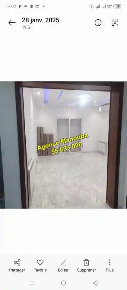 Appartement s3 Ref45392 à La Mannouba - Vue 4