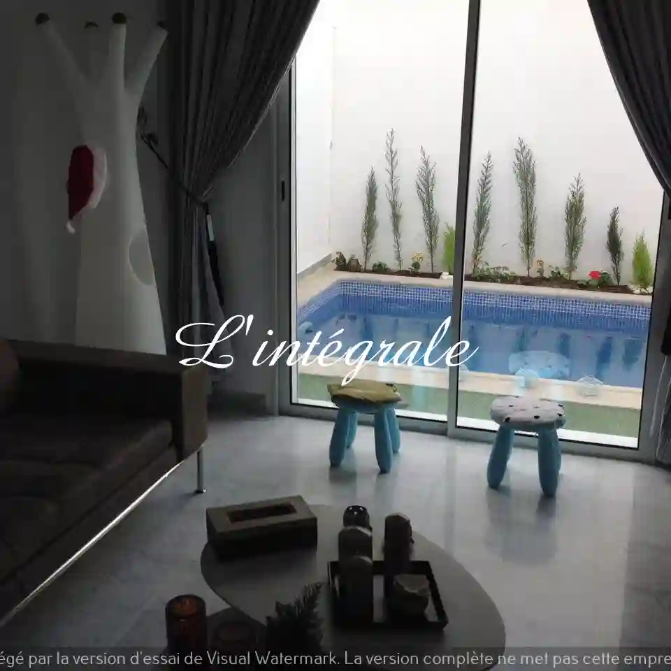 Duplex s4 Avec Piscine à El Menzah 9 - Vue 2
